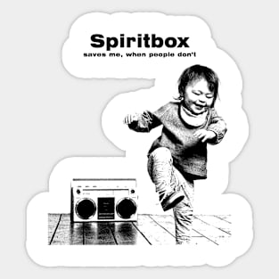 Spiritbox Saves Me // pencil sketch Sticker